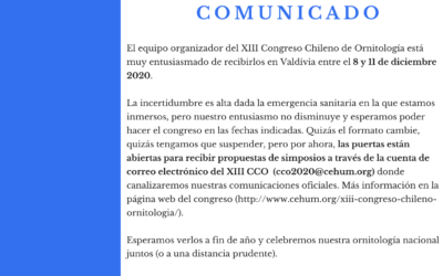 Comunicado CCO 2020